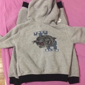 Kids true religion sweat suit